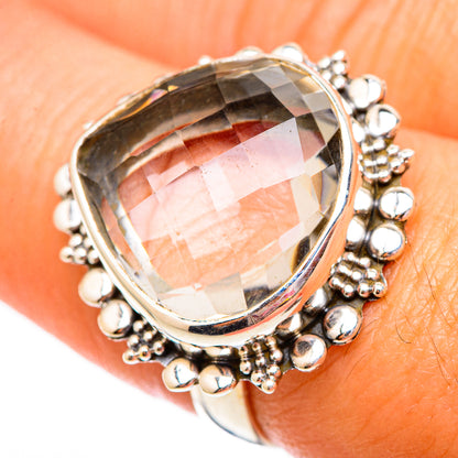 White Quartz Rings handcrafted by Ana Silver Co - RING116999