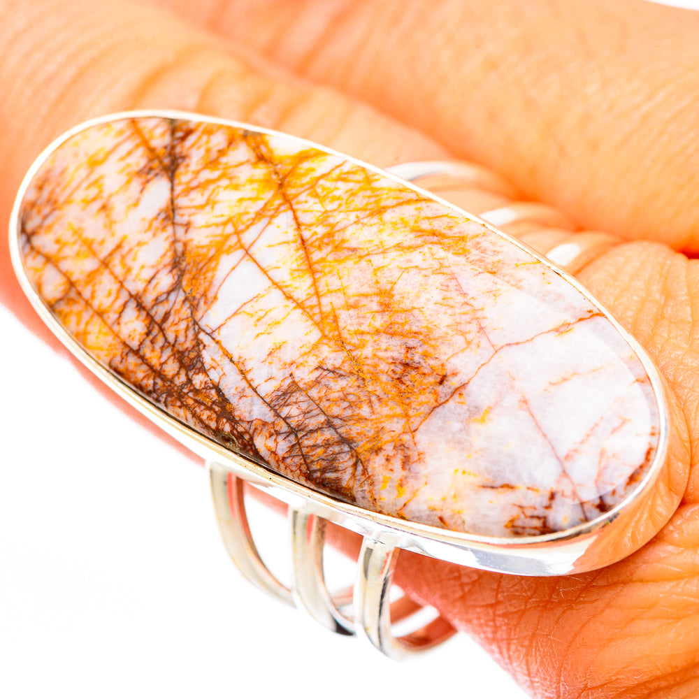Picture Jasper Rings handcrafted by Ana Silver Co - RING117022