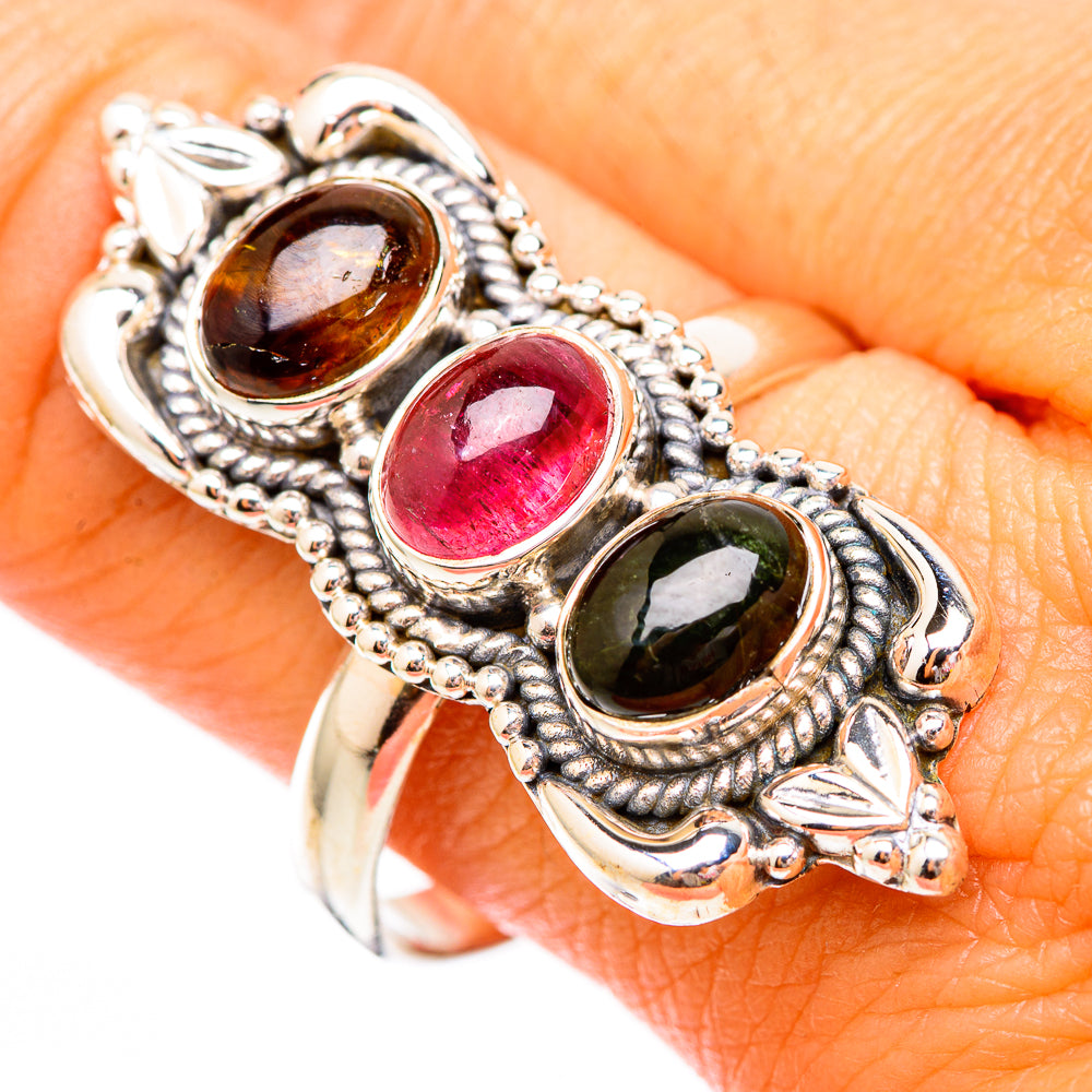 Tourmaline Rings handcrafted by Ana Silver Co - RING117037