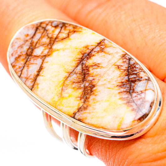 Picture Jasper Rings handcrafted by Ana Silver Co - RING117058