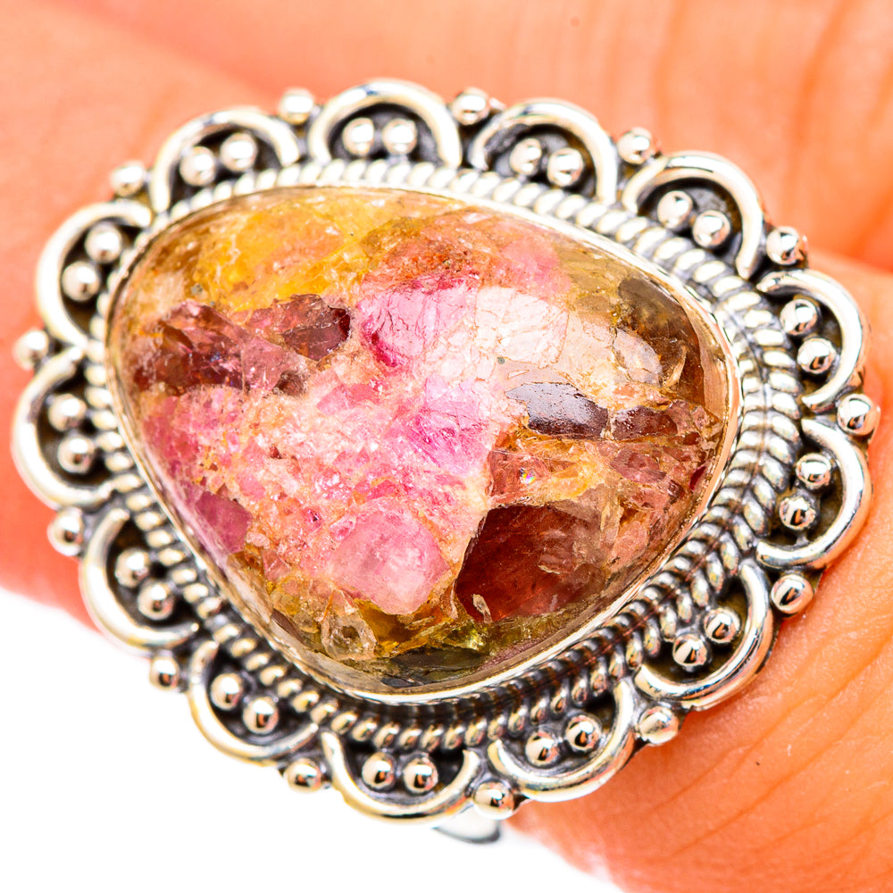 Tourmaline Rings handcrafted by Ana Silver Co - RING117115