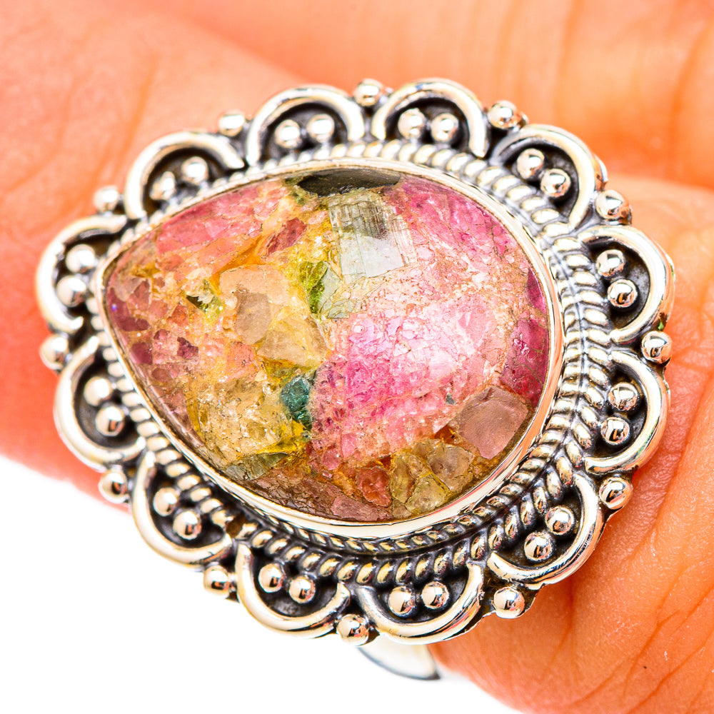 Tourmaline Rings handcrafted by Ana Silver Co - RING117116