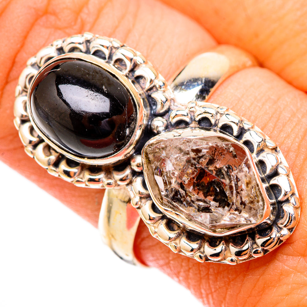 Herkimer Diamond Rings handcrafted by Ana Silver Co - RING117122