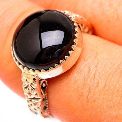 Black Onyx Rings handcrafted by Ana Silver Co - RING117150