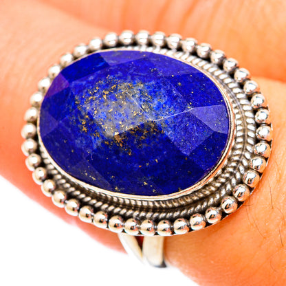 Lapis Lazuli Rings handcrafted by Ana Silver Co - RING117161