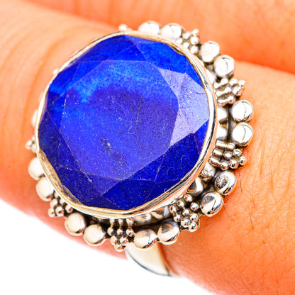 Lapis Lazuli Rings handcrafted by Ana Silver Co - RING117165