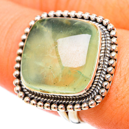 Prehnite Rings handcrafted by Ana Silver Co - RING117167
