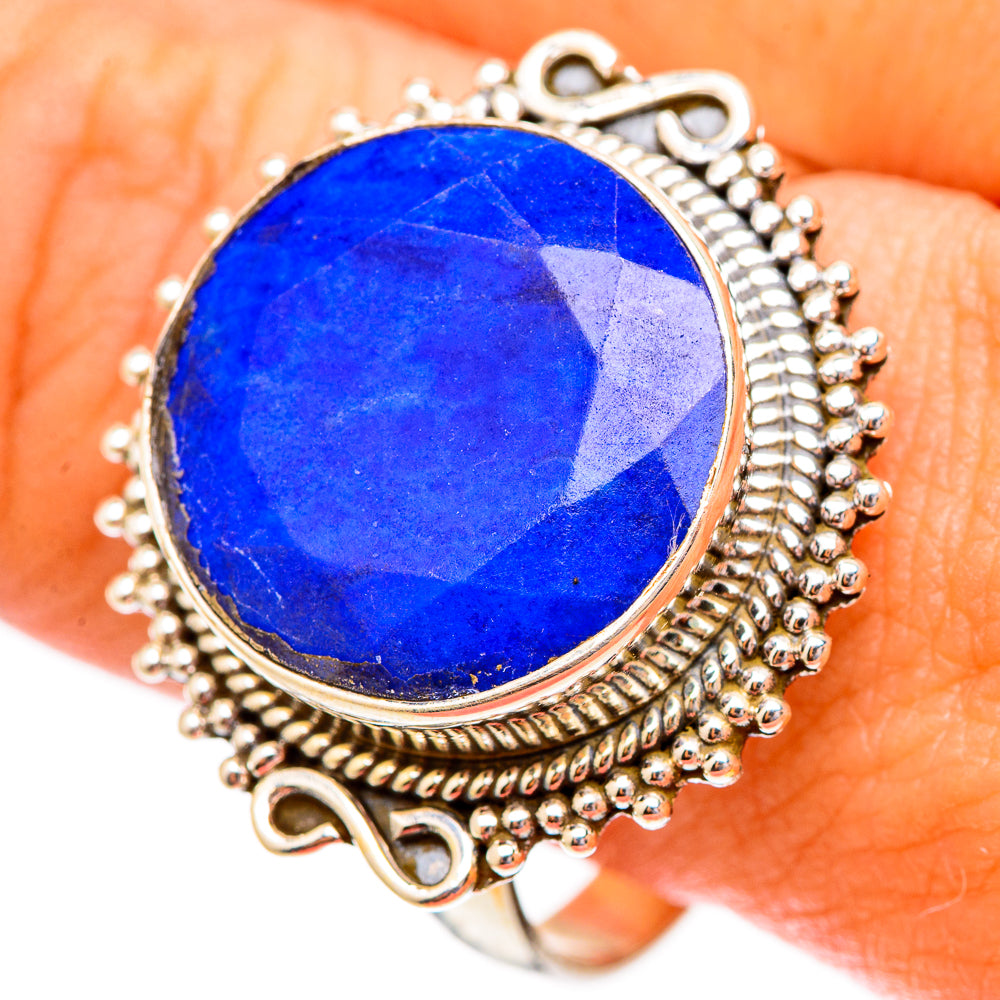 Lapis Lazuli Rings handcrafted by Ana Silver Co - RING117180
