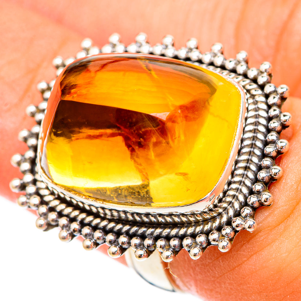 Citrine Rings handcrafted by Ana Silver Co - RING117184