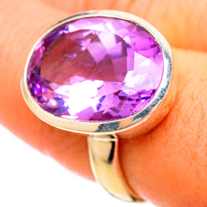 Amethyst Rings handcrafted by Ana Silver Co - RING117191