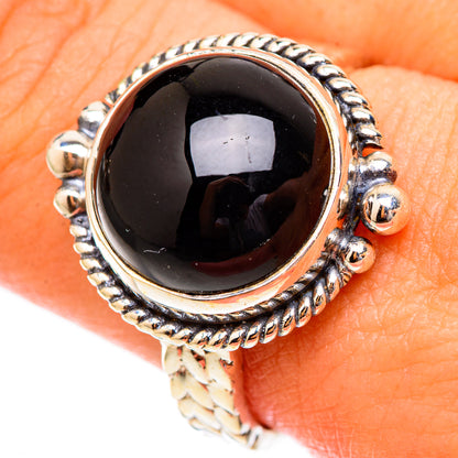 Black Onyx Rings handcrafted by Ana Silver Co - RING117193