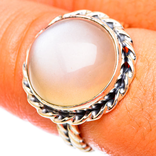 Moonstone Rings handcrafted by Ana Silver Co - RING117195