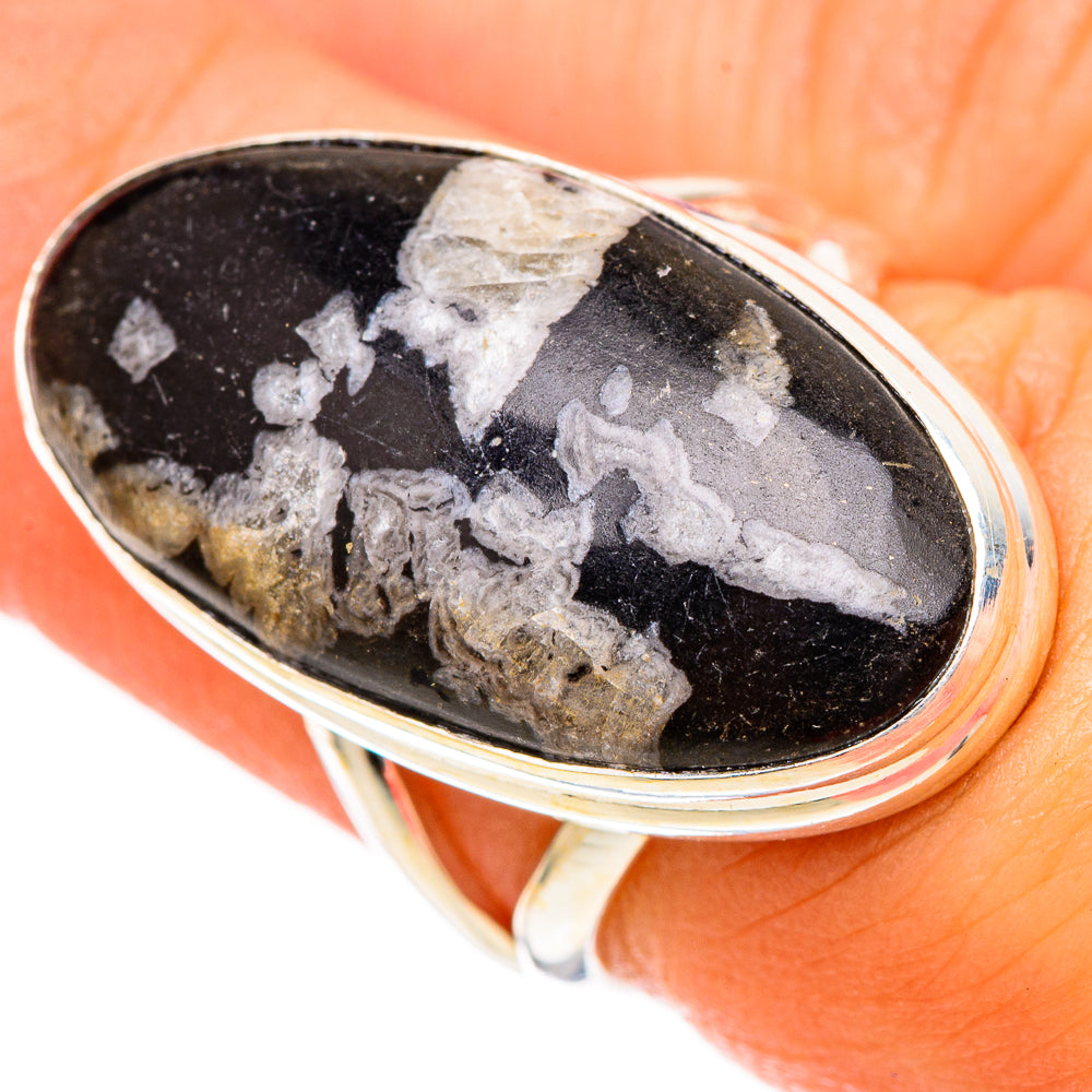 Chrysanthemum Stone Rings handcrafted by Ana Silver Co - RING117220