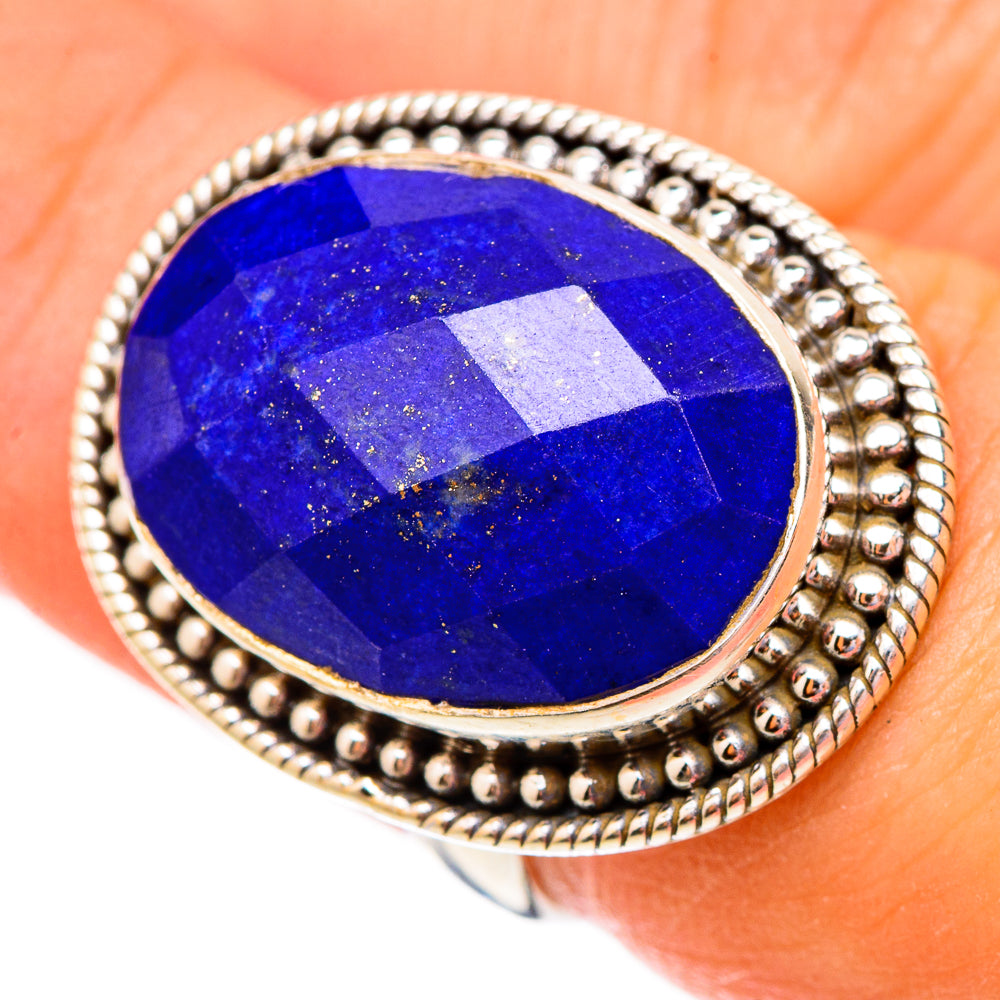 Lapis Lazuli Rings handcrafted by Ana Silver Co - RING117232