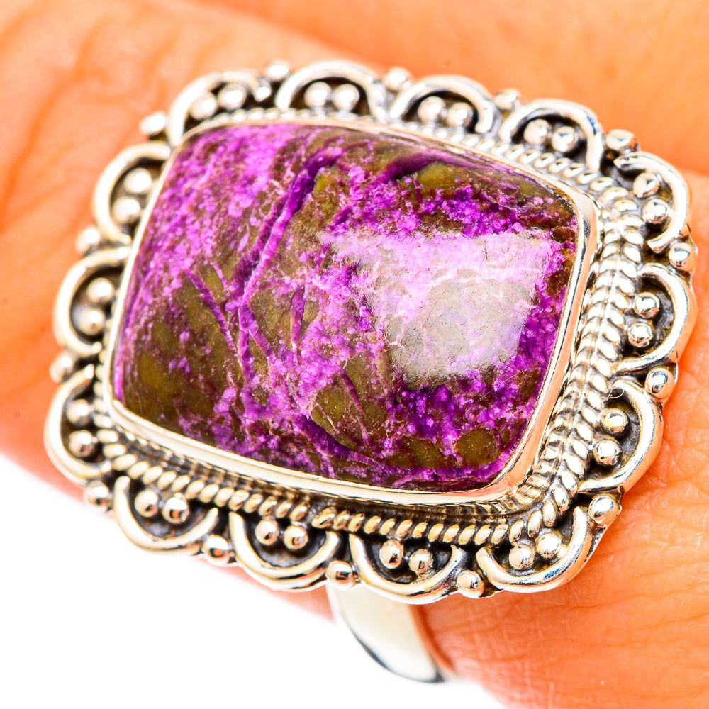 Stichtite Rings handcrafted by Ana Silver Co - RING117245