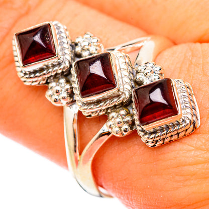 Garnet Rings handcrafted by Ana Silver Co - RING117268