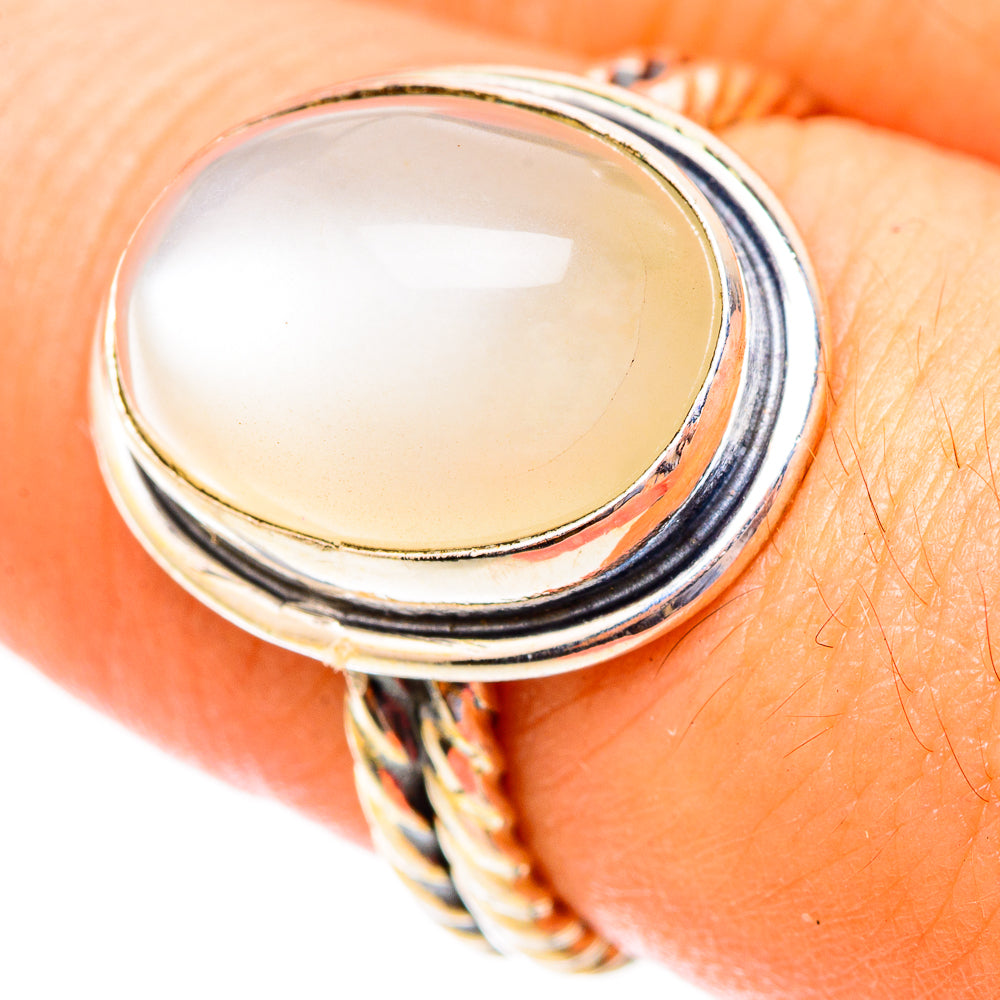 Moonstone Rings handcrafted by Ana Silver Co - RING117275