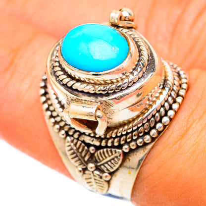 Sleeping Beauty Turquoise Rings handcrafted by Ana Silver Co - RING117282