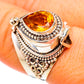 Mandarin Citrine Rings handcrafted by Ana Silver Co - RING117290