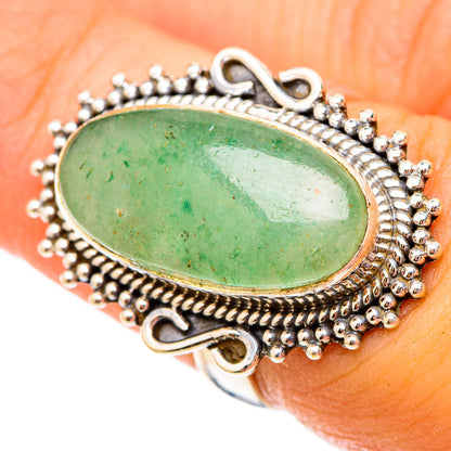 Prehnite Rings handcrafted by Ana Silver Co - RING117342