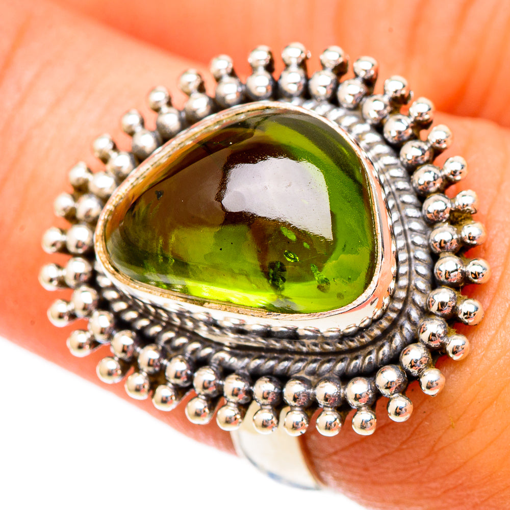 Peridot Rings handcrafted by Ana Silver Co - RING117360