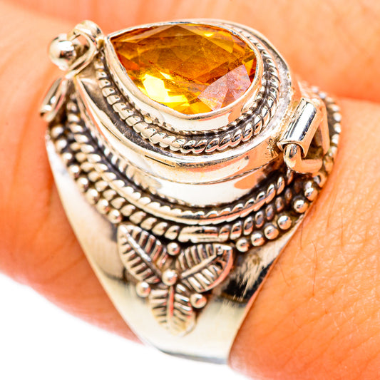 Mandarin Citrine Rings handcrafted by Ana Silver Co - RING117365