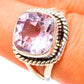 Pink Amethyst Rings handcrafted by Ana Silver Co - RING117390