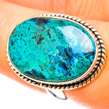 Shattuckite Rings handcrafted by Ana Silver Co - RING117408