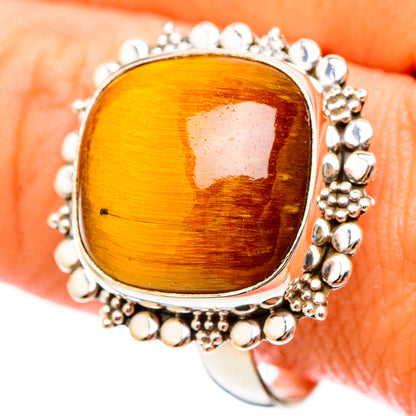 Tiger Eye Rings handcrafted by Ana Silver Co - RING117410
