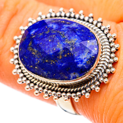 Lapis Lazuli Rings handcrafted by Ana Silver Co - RING117433