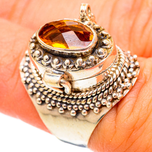 Mandarin Citrine Rings handcrafted by Ana Silver Co - RING117439