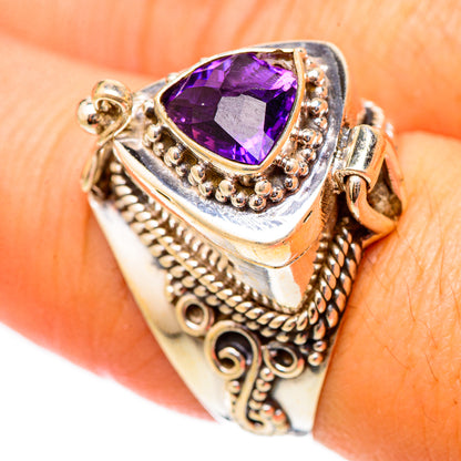 Amethyst Rings handcrafted by Ana Silver Co - RING117447