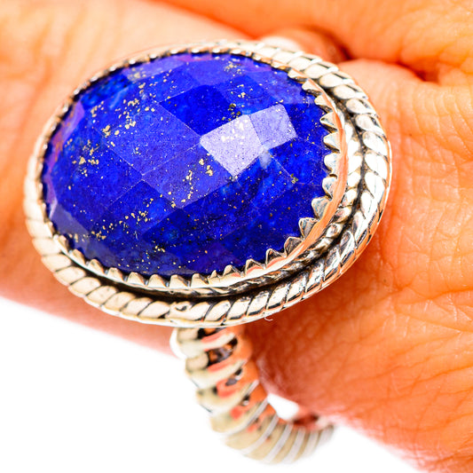 Lapis Lazuli Rings handcrafted by Ana Silver Co - RING117461