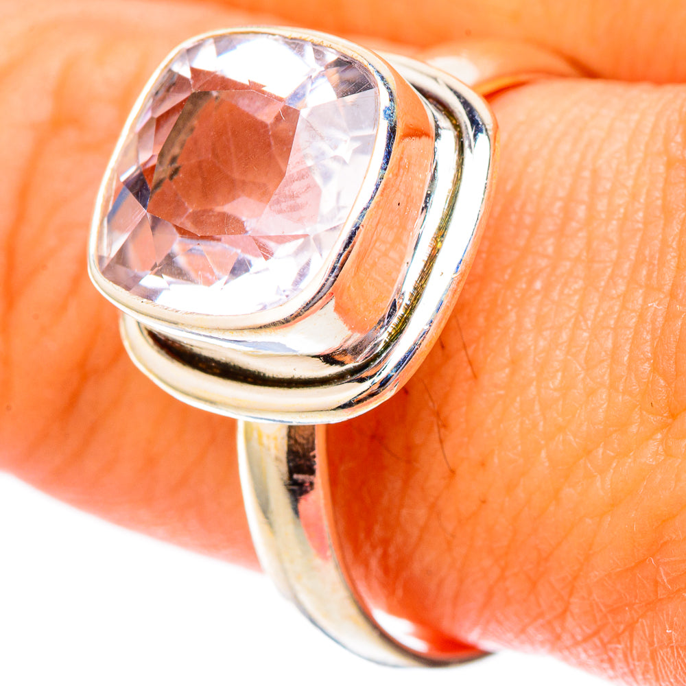 Pink Amethyst Rings handcrafted by Ana Silver Co - RING117475