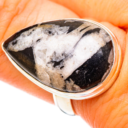 Chrysanthemum Stone Rings handcrafted by Ana Silver Co - RING117478