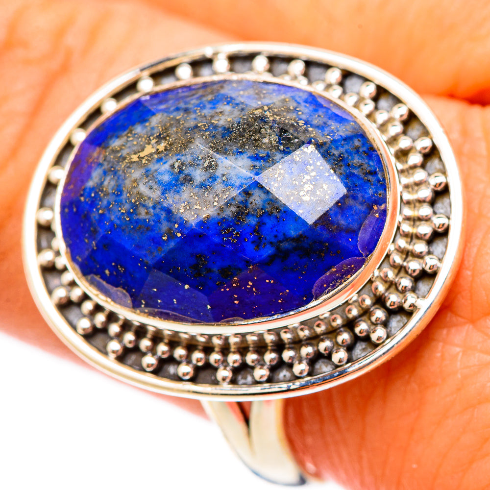 Lapis Lazuli Rings handcrafted by Ana Silver Co - RING117488