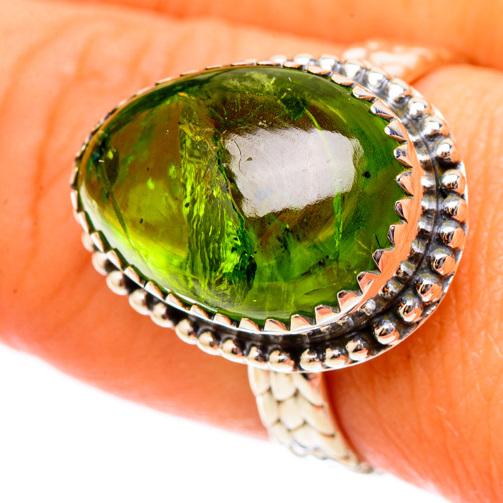 Peridot Rings handcrafted by Ana Silver Co - RING117491