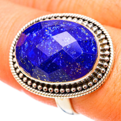 Lapis Lazuli Rings handcrafted by Ana Silver Co - RING117514
