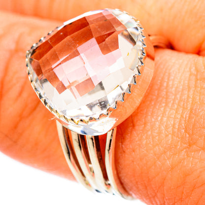 White Quartz Rings handcrafted by Ana Silver Co - RING117554