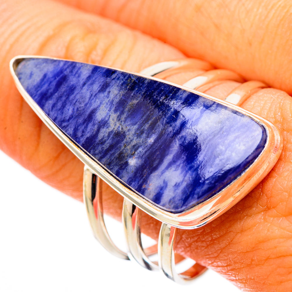 Sodalite Rings handcrafted by Ana Silver Co - RING117571