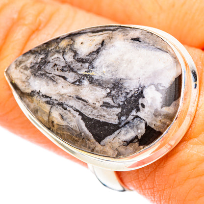 Chrysanthemum Stone Rings handcrafted by Ana Silver Co - RING117588