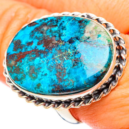 Shattuckite Rings handcrafted by Ana Silver Co - RING117606