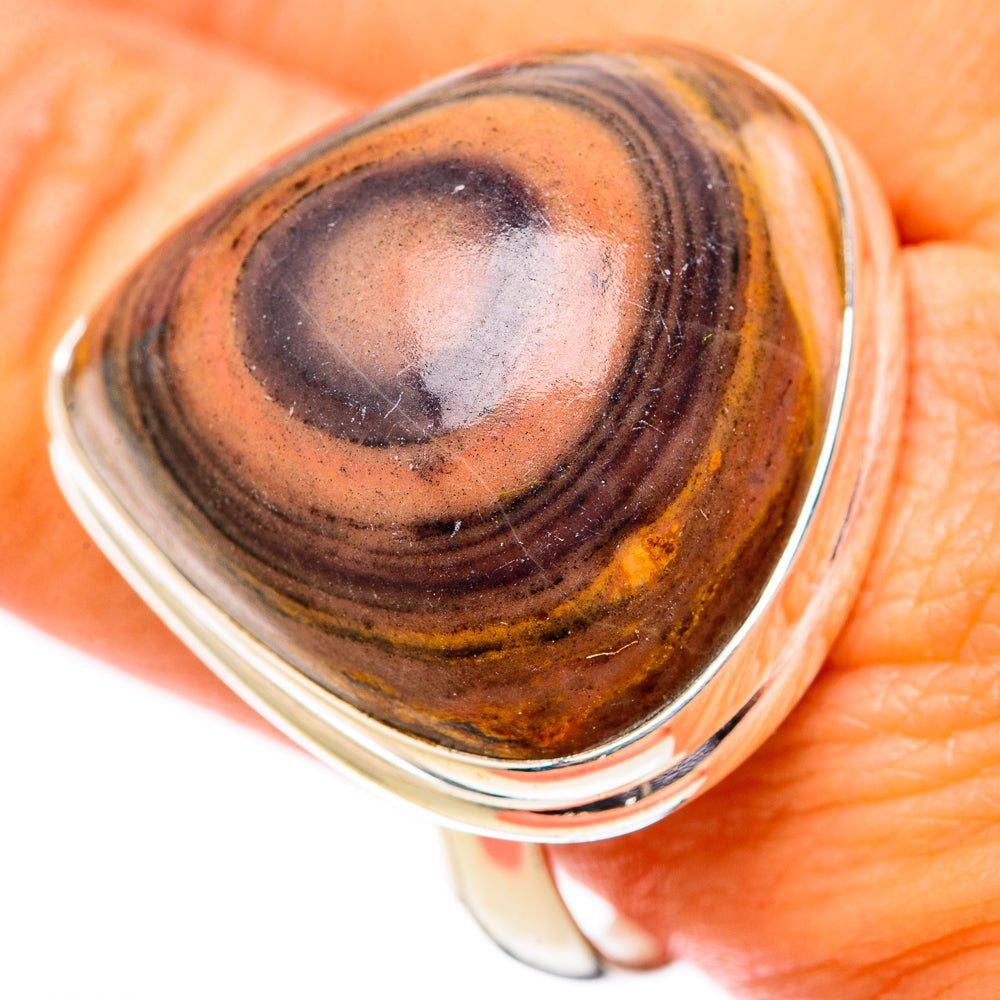 Bumble Bee Jasper Rings handcrafted by Ana Silver Co - RING117611