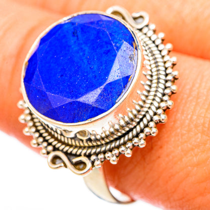 Lapis Lazuli Rings handcrafted by Ana Silver Co - RING117628