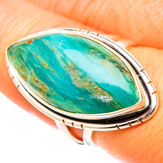 Peruvian Opal Rings handcrafted by Ana Silver Co - RING117629