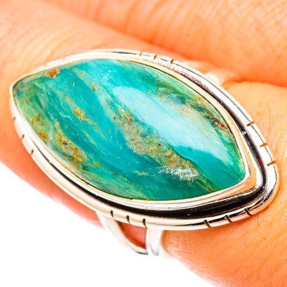 Peruvian Opal Rings handcrafted by Ana Silver Co - RING117629