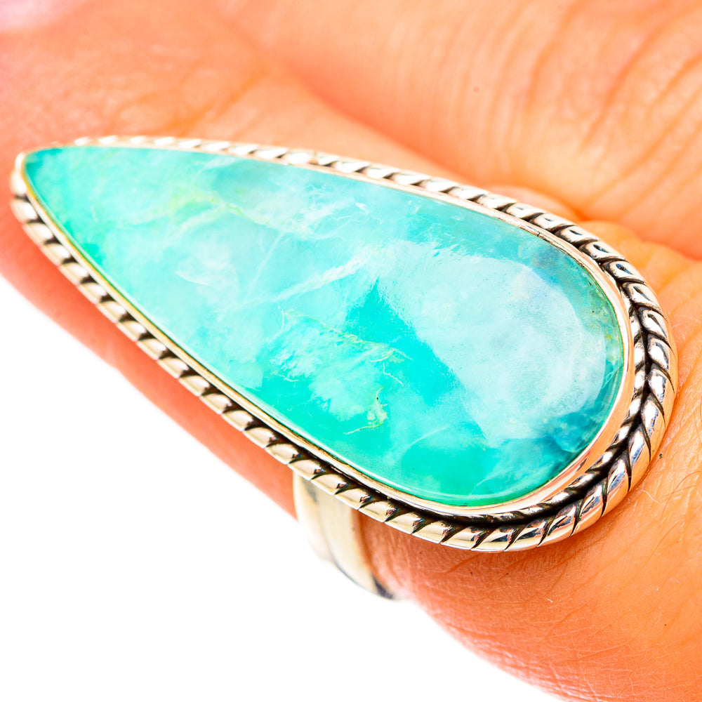 Peruvian Opal Rings handcrafted by Ana Silver Co - RING117635