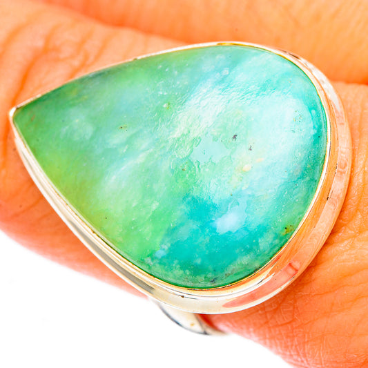 Peruvian Opal Rings handcrafted by Ana Silver Co - RING117664