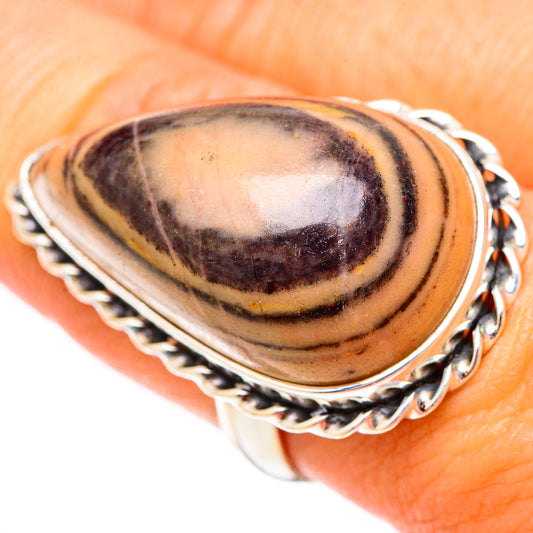 Bumble Bee Jasper Rings handcrafted by Ana Silver Co - RING117670