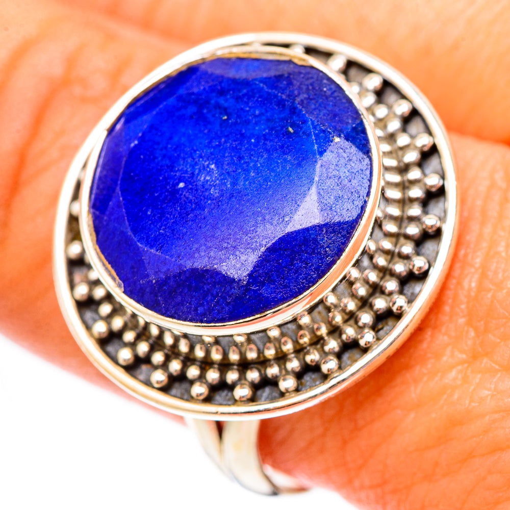 Lapis Lazuli Rings handcrafted by Ana Silver Co - RING117693